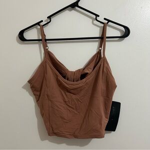 Women’s Alphalete Twist Back Tank Size XXXL NWT Rust Color